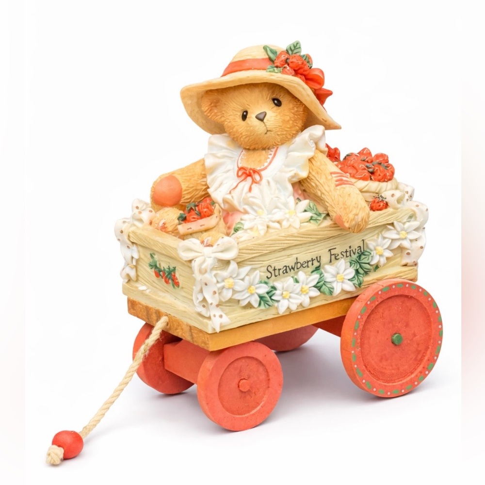 Cherished Teddies Diane Bear Enesco 1996 #202991 w/ Box & Certificate - Picture 4 of 9